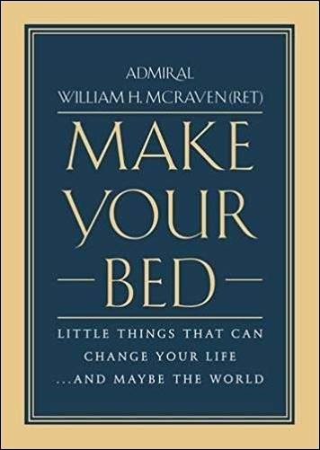 Buy the book Make Your Bed: Little Things That Can Change Your Life...And Maybe the World through this affiliate link with Amazon
